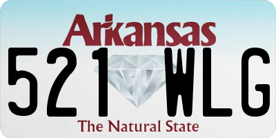 AR license plate 521WLG