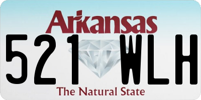 AR license plate 521WLH
