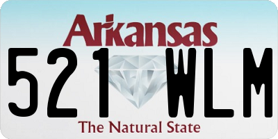 AR license plate 521WLM