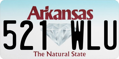 AR license plate 521WLU