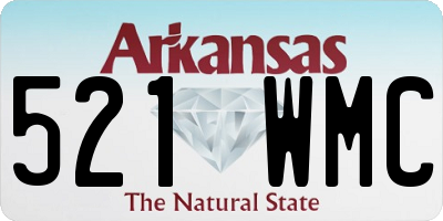 AR license plate 521WMC