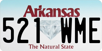 AR license plate 521WME