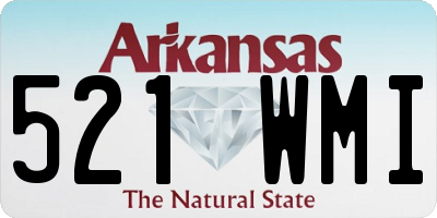 AR license plate 521WMI