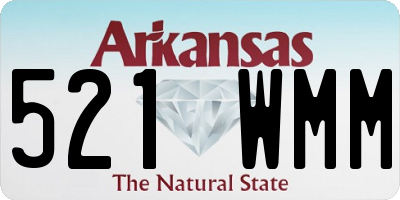 AR license plate 521WMM