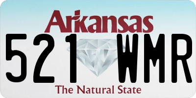 AR license plate 521WMR