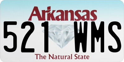 AR license plate 521WMS