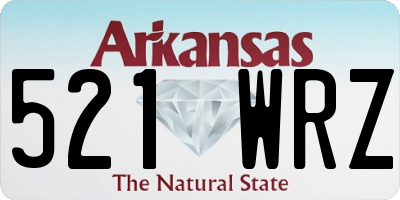 AR license plate 521WRZ