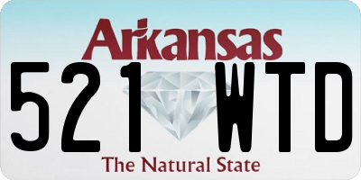 AR license plate 521WTD