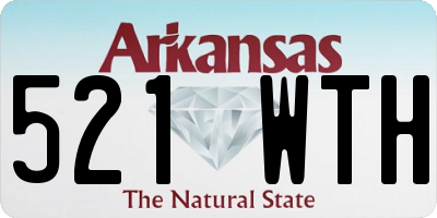 AR license plate 521WTH