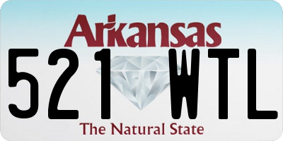 AR license plate 521WTL