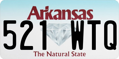 AR license plate 521WTQ