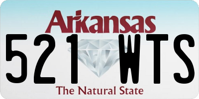 AR license plate 521WTS