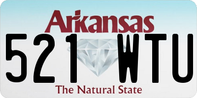AR license plate 521WTU