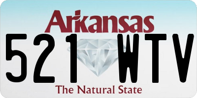 AR license plate 521WTV