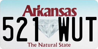 AR license plate 521WUT