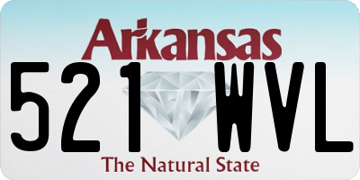 AR license plate 521WVL