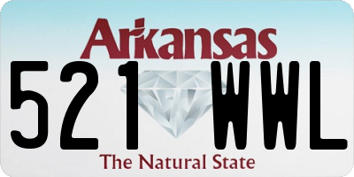 AR license plate 521WWL