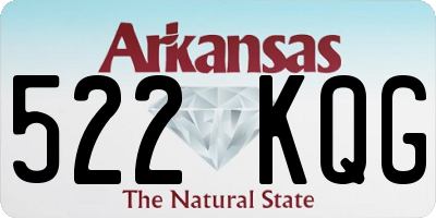 AR license plate 522KQG