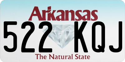 AR license plate 522KQJ