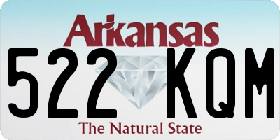 AR license plate 522KQM