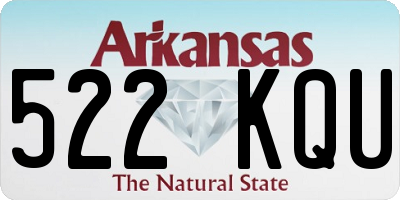 AR license plate 522KQU