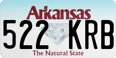 AR license plate 522KRB