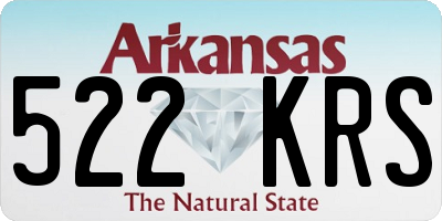 AR license plate 522KRS