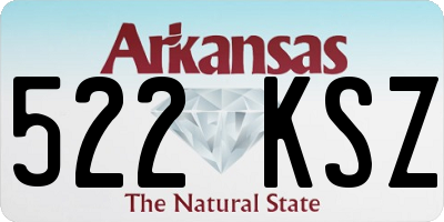 AR license plate 522KSZ