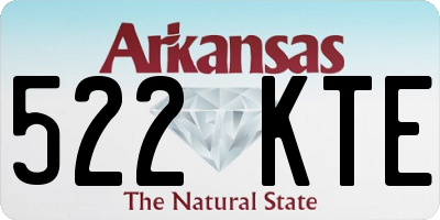 AR license plate 522KTE