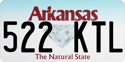 AR license plate 522KTL