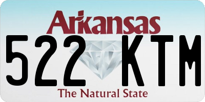 AR license plate 522KTM