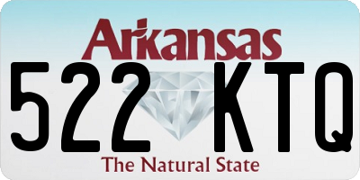 AR license plate 522KTQ