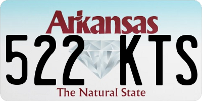 AR license plate 522KTS