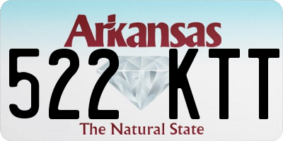 AR license plate 522KTT