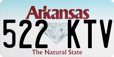 AR license plate 522KTV