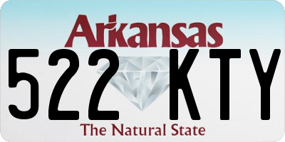 AR license plate 522KTY