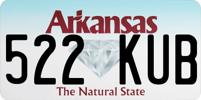 AR license plate 522KUB