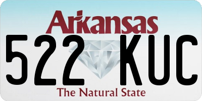 AR license plate 522KUC