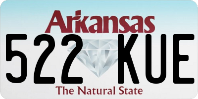 AR license plate 522KUE