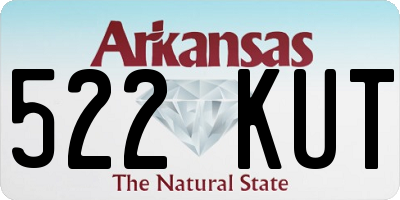 AR license plate 522KUT