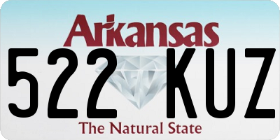 AR license plate 522KUZ