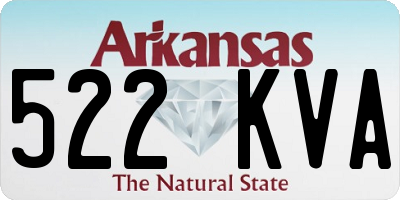 AR license plate 522KVA
