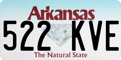 AR license plate 522KVE