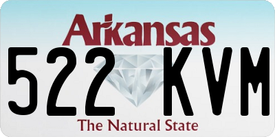 AR license plate 522KVM