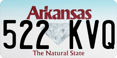 AR license plate 522KVQ