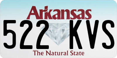 AR license plate 522KVS