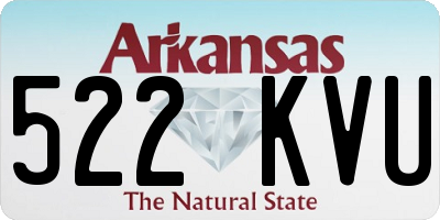 AR license plate 522KVU