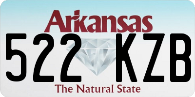 AR license plate 522KZB