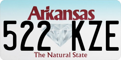 AR license plate 522KZE