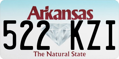 AR license plate 522KZI